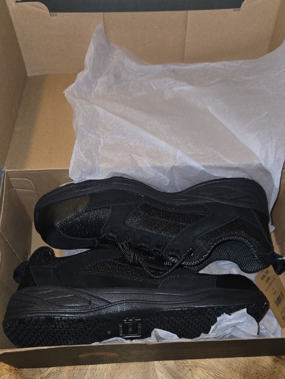 Men's Brahma "Adan" Steel Toe Work Shoes In Size 11 - Picture 13 of 14